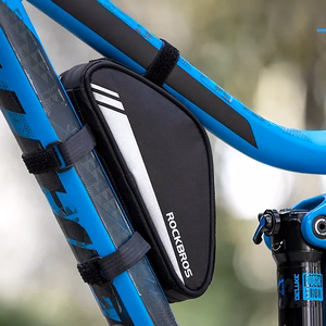 Rockbros B55-BK velosipēda soma rāmim 0.7 l - melna