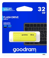 GoodRam USB zibatmiņa 32GB UME2 USB 2.0 dzeltena