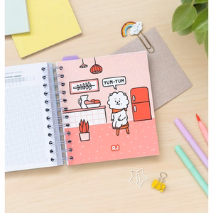 BT21 2021/2022 mācību gada kalendārs, zils