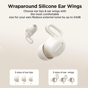 Joyroom JR-TS1 Cozydots Series Wireless TWS Headphones for Sleeping ANC Bluetooth 5.3 - Black
