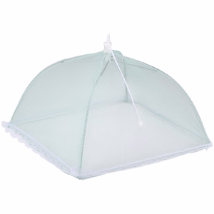 Alpina folding mesh food cover, 35 × 35 × 22 cm, green