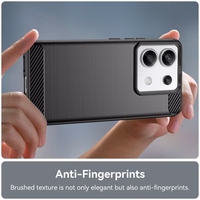 Oglekļa viedtālruņa apvalks Xiaomi Redmi Note 13 Pro+ - melns