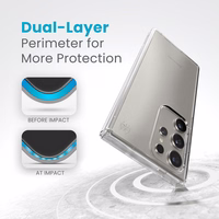 Speck Presidio Perfect-Clear - Samsung Galaxy S24 Ultra maciņš (Clear/Clear)