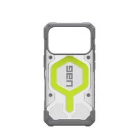 UAG Pathfinder Clear MagSafe Maciņš iPhone 17 Pro - Neon Gray