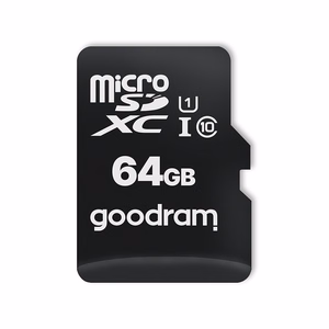GoodRam atmiņas karte 64GB microSDHC cl. 10 UHS-I + adapteris + karšu lasītājs