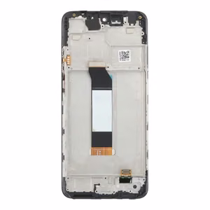 Ekrāns Xiaomi Redmi Note 10 5G / Redmi Note 10T 5G / Poco M3 Pro 5G ar skārienjutīgo stiklu un rāmīti melns OEM