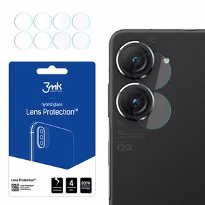 3mk Lens Protection™ hibrīdā kameras stikls Asus Zenfone 9