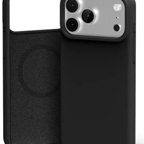 Korpuss Mercury Pure Magsafe Silicon Case Apple iPhone 17 Pro Max melns