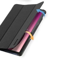 Dux Ducis Domo viedais miega apvalks Lenovo Tab M10 10.6'' planšetdatoram - melns