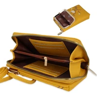 Adīts maciņš telefonam GCW17 dzeltens