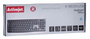Activejet K-3803S USB klaviatūra