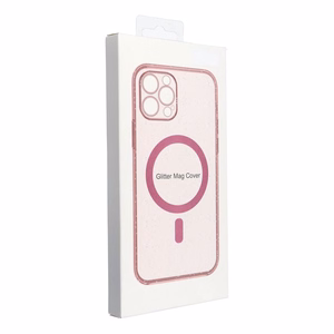 Viedtālruņa apvalks ar kameru aizsardzību, saderīgs ar MagSafe IPHONE 15 rozā spīdumi
