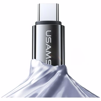 Kabelis USAMS TC Series SJ750 100W USB-C uz USB-C 1,2 m tumšs
