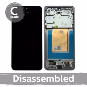Samsung S731 S25 FE LCD displejs ar rāmi / piķmelns / (8/10 demontēts)