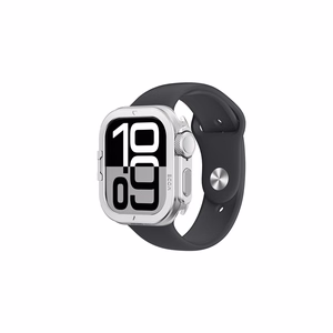 AmazingThing Titan Pro Metal Maciņš Apple Watch 11 46mm Aluminum - Sudraba