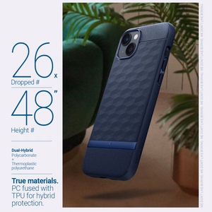 Caseology Parallax Mag viedtālruņa apvalks ar MagSafe iPhone 14 Plus - tumši zils