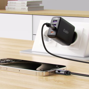 Acefast C15-03 USB-C - USB-C kabelis ar displeju 480Mb/s 60W 1,2 m - melns