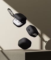 Ringke Silikona Maciņš for Samsung Galaxy Buds 4 / 4 Pro - melns