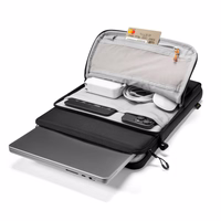 Tech-Protect Defender VR soma klēpjdatoram 15–16" - melna