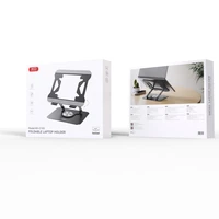 XO turētāja statīvs C153 melns paredzēts portatīvajam datoram līdz 17,3