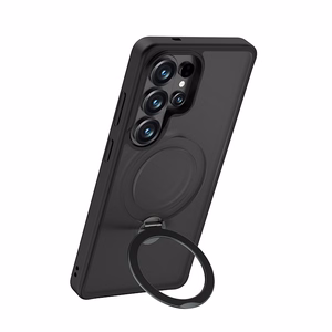 Benks Magnētiskais miglas futrālis ar statīvu (A050) priekš Samsung Galaxy S26 Ultra black