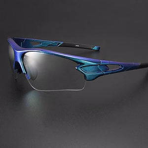 Rockbros 10069 UV400 riteņbraukšanas brilles - zilas