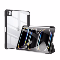 Dux Ducis Toby vāciņš ar aizdari un statīvu iPad Pro 11" 2024 - melns