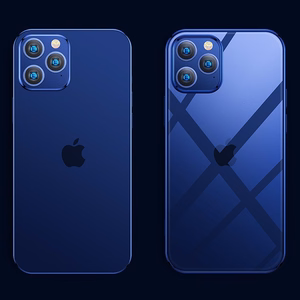 Joyroom New Beautiful Series īpaši plāns apvalks ar elektroapzeltītu rāmi iPhone 12 Pro Max melns (JR-BP796)