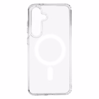 Anti Shock 1,5 mm Mag korpuss priekš Samsung Galaxy S24 FE caurspīdīgs ar lielu caurumu