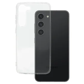 Īpaši plāns 1mm viedtālruņa apvalks Samsung Galaxy S23 caurspīdīgs