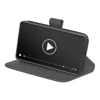 Puro atverams viedtālruņa apvalks ar maku Samsung Galaxy S25 Ultra - melns