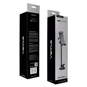 VENNUS Automašīnas turētājs (m) - SMART 27CM / ar gaisa ventilācijas stiprinājumu un priekšējā stikla stiprinājumu /