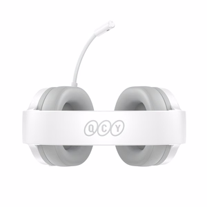 QCY Heroad V200 Tri-Mode Игровые Наушники с 7.1 Звуком, 240h Аккумулятором и Съемным Микрофоном - Белый