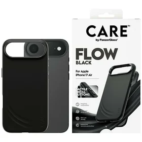 CARE by PanzerGlass Funkcionālais FLOW Magnētiskais viedtālruņa apvalks iPhone Air - Melns