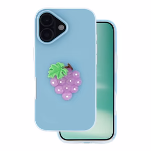 Fruit 2in1 maciņš paredzēts iPhone 17 6,3" zils