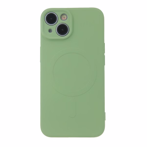 Maciņš Simple Color Mag priekš iPhone 16e / 17e gaiši zaļš
