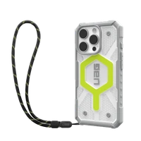 UAG Pathfinder caurspīdīgs Magnētiskais komplekts ar siksniņu iPhone 16 Pro - zaļš