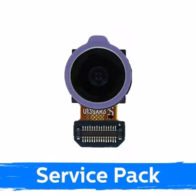 Kamera saderīga ar Samsung A556 A55 5G / A566 A56 5G Aizmugurējā kamera / (īpaši platleņķa) 12M / (Service Pack)