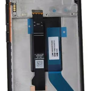 LCD ekrāns Xiaomi Poco X7 5G ar skārienjutīgo ekrānu ar rāmi melns oriģināls (service pack)