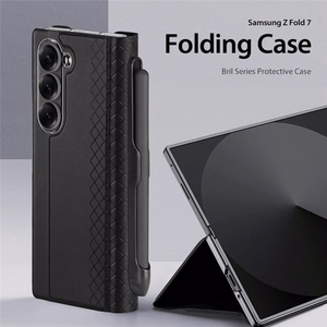 Telefona maciņš Dux Ducis Bril + Pen Samsung F966 Z Fold7 melns