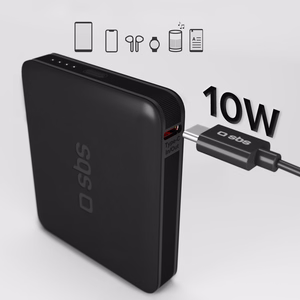 Внешний аккумулятор SBS NanoTube 5000 mAh High-Density - чёрный