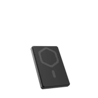 UAG īpaši plāns 5K 5000 mAh portatīvais lādētājs ar 10W statīvu MagSafe saderīgs USB-C kabelis - melna/pelēka