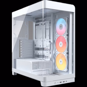 Corsair 4500X RS-R ARGB rūdīts stikls vidēja torņa korpuss, balts