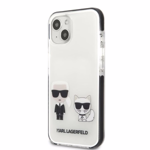 Karl Lagerfeld KLHCP13STPEKCW Viedtālruņa apvalks iPhone 13 mini 5.4" - balts (m)