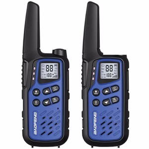 Baofeng BF-T25E – pārnēsājamā radiostacija, tumši zilas, 2 gab. komplekts