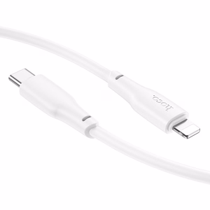 USB kabelis Hoco X93 PD20W USB-C uz Lightning 1.0m, balts