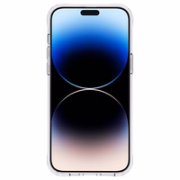 Rifle Paper Clear - maciņš iPhone 14 Pro (Garden Party zils)