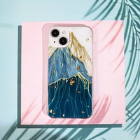 Gold Glam viedtālruņa apvalks iPhone 12 / 12 Pro 6,1" kalns