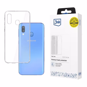 Viedtālruņa apvalks Samsung Galaxy A40 - 3mk Skaidrais apvalks