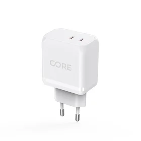 Forever CORE SMART PD sienas lādētājs 2xUSB-C 45W